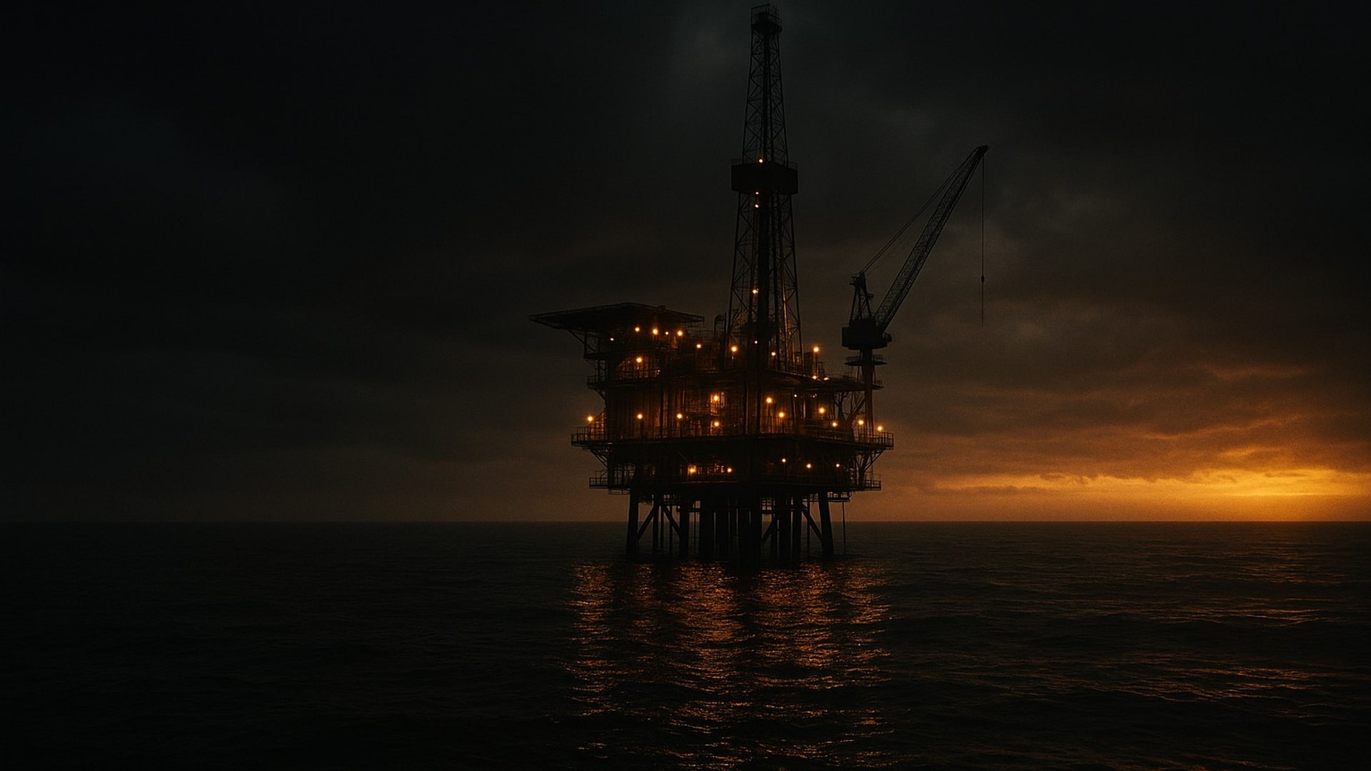 Commodities — editorial cover artwork for the Knightron story on How Crude Oil Markets Actually Work